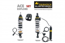 Touratech Explore "ACE" Dynamic ESA Set (-50mm low)  / Complete DDA/ESA W/ Remote / R1200GS '05-'12